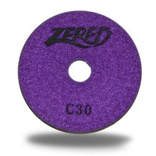 Load image into Gallery viewer, Zered™ Premium 4" C-Series Polishing Pad 12 Step for Granite and Quartz Stone.