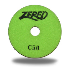 Load image into Gallery viewer, Zered™ Premium 4" C-Series Polishing Pad 12 Step for Granite and Quartz Stone.