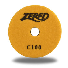 Load image into Gallery viewer, Zered™ Premium 4" C-Series Polishing Pad 12 Step for Granite and Quartz Stone.