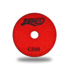Load image into Gallery viewer, Zered™ Premium 4" C-Series Polishing Pad 12 Step for Granite and Quartz Stone.