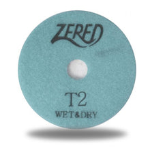 Load image into Gallery viewer, Zered™ Super-Premium 4&quot; T-Series 3 Step Polishing Pad for Granite and Quartz
