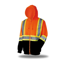 Load image into Gallery viewer, Waterproof Orange Rain Coat Jacket Only

