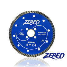 Load image into Gallery viewer, Zered™ Turbo Diamond Blade for Granite, Quartz and Hard Stone / Angle Grinder use