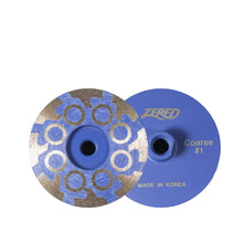 Load image into Gallery viewer, Zered™ Premium 4" Grinding Turbo Cup Wheel for Granite, Quartz and Hard Stone