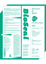 Load image into Gallery viewer, BioSeal Silicone 10.1oz - Waterproof / Kitchen and Bath Grade / Silicone Sealant Caulk