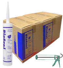 Load image into Gallery viewer, BioSeal Silicone General Purpose 10.1oz Silicone Sealant Caulk / UV Protection & Mold Resistance
