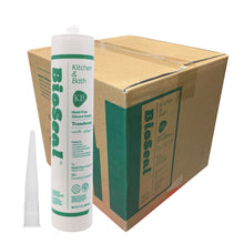 Load image into Gallery viewer, BioSeal Silicone 10.1oz - Waterproof / Kitchen and Bath Grade / Silicone Sealant Caulk
