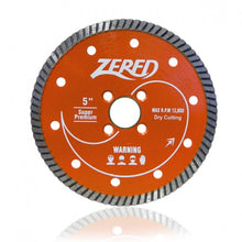 Load image into Gallery viewer, Zered™ Turbo Diamond Blade for Granite and Quartz Stone / Angle Grinder use