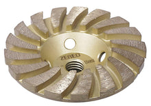 Load image into Gallery viewer, Zered™ GOLD Diamond Grinding Turbo Cup Wheel for Granite, Quartz and Hard Stone