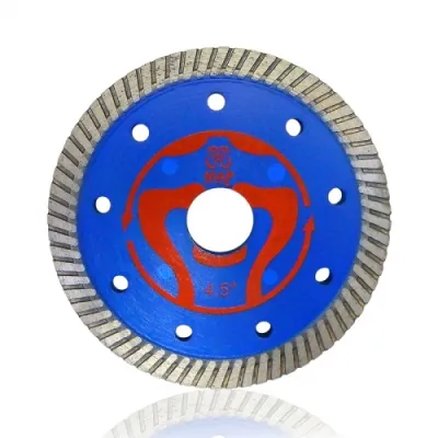 4.5" DOUBLE TUCK POINT - BLUE TURBO