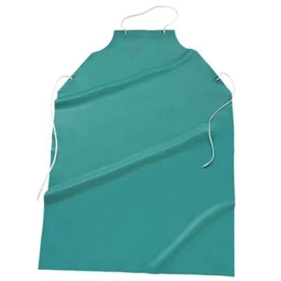 Green Vynil Apron, 20 Mil