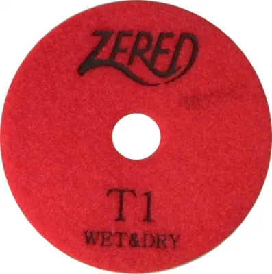 4" T Type 3 Step Polishing Pad for Granite and Quartz