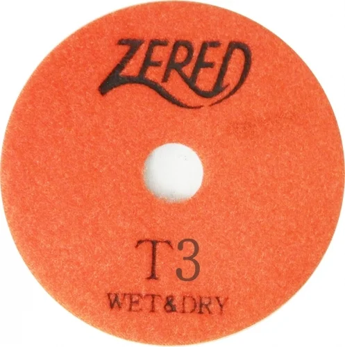 4" T Type 3 Step Polishing Pad for Granite and Quartz