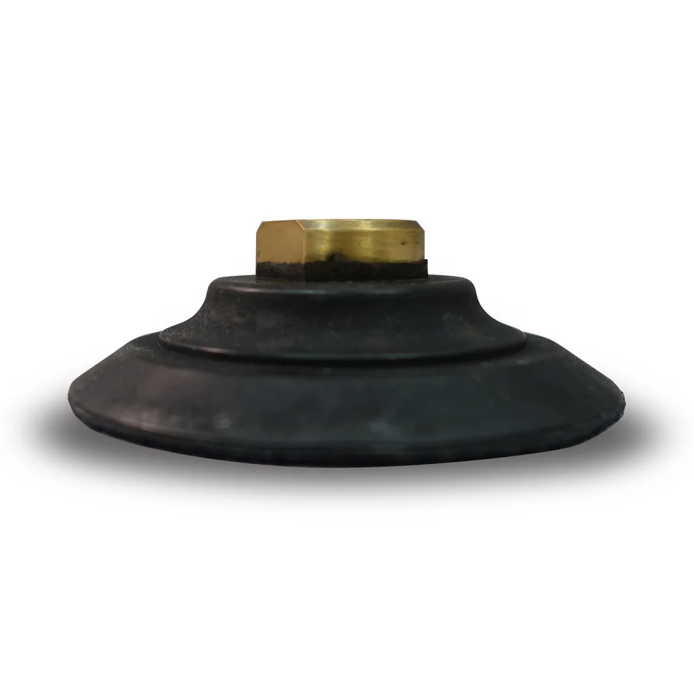 7" Flexible Rubber Backup - BLACK