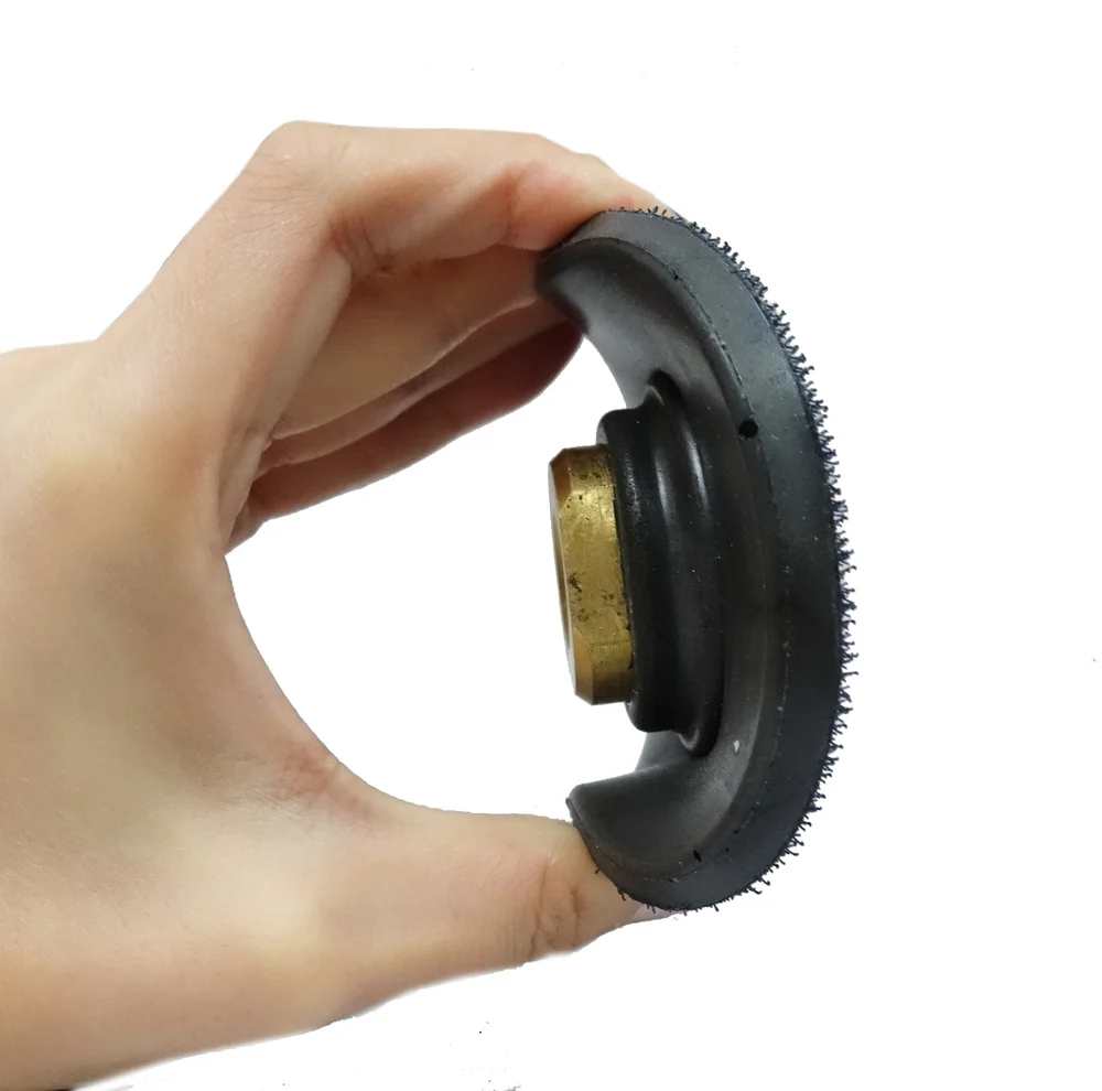 4" X6, Super FLEX RUBBER HOLDER - BLACK