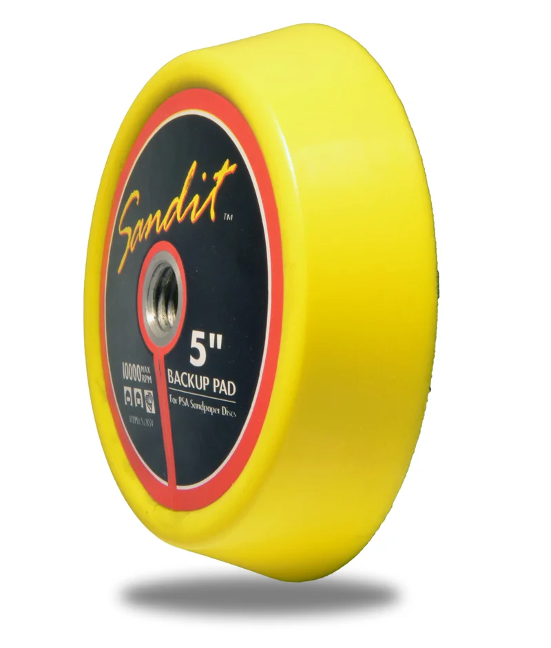 5" PSA BACKING PAD, 5/8"-11TH FEMALE