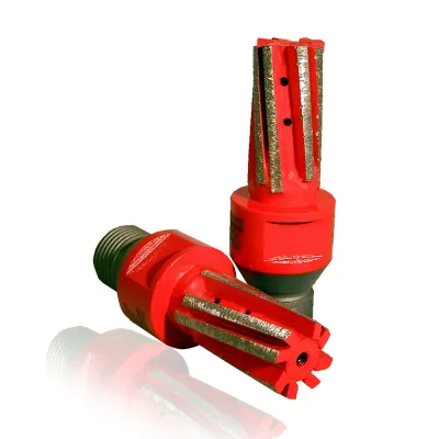 20mm x L40 for Granite(Red), Twisted Twin Finger Bit