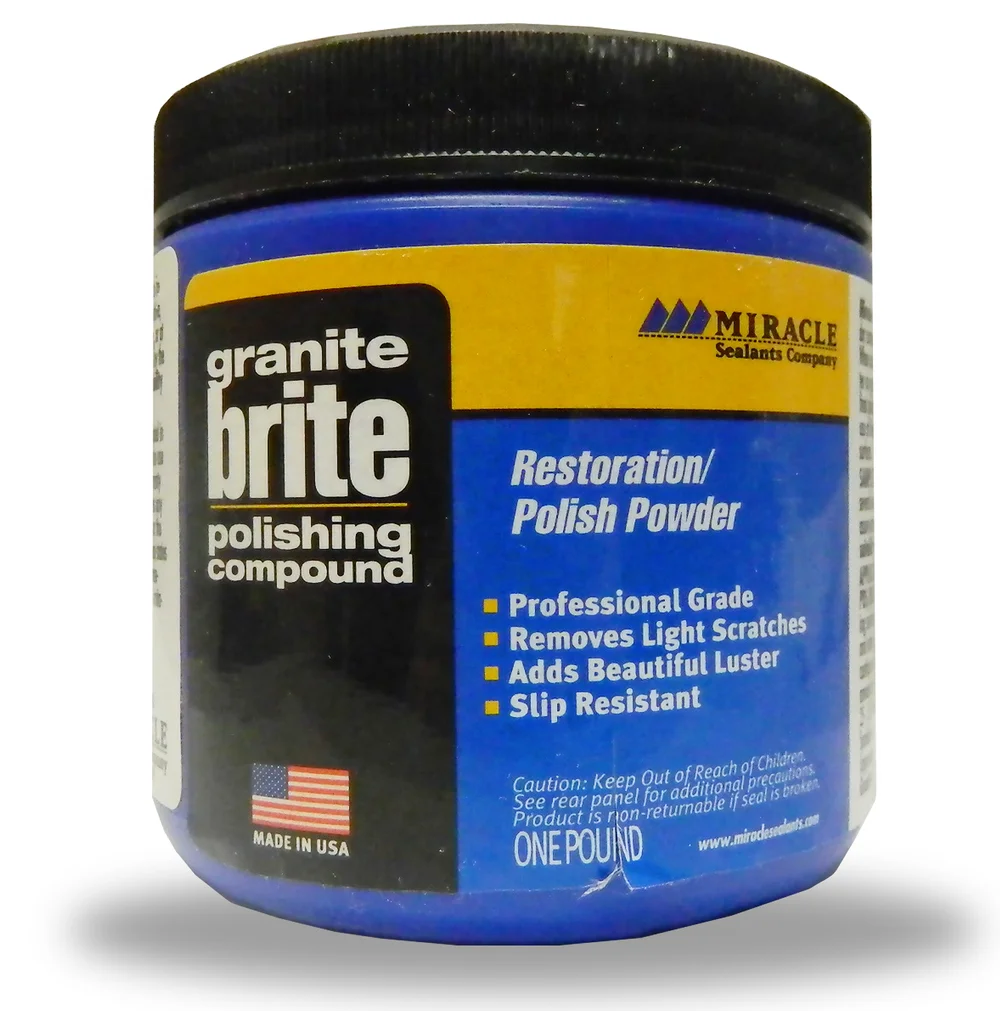 511 POLISHING POWDER FOR GRANITE, GRANITE BRITE 1LB