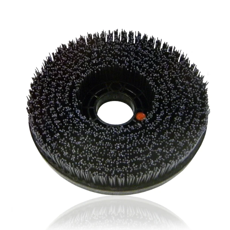 10" POLISHING BRUSH FOR RADIAL ARM MACHINE #240 VELCRO