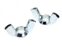 10-24 FORGED WING NUT ZINC-1000 PCS