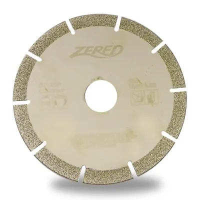 5" ELECTROPLATED MARBLE BLADE - GLASS CUTTING