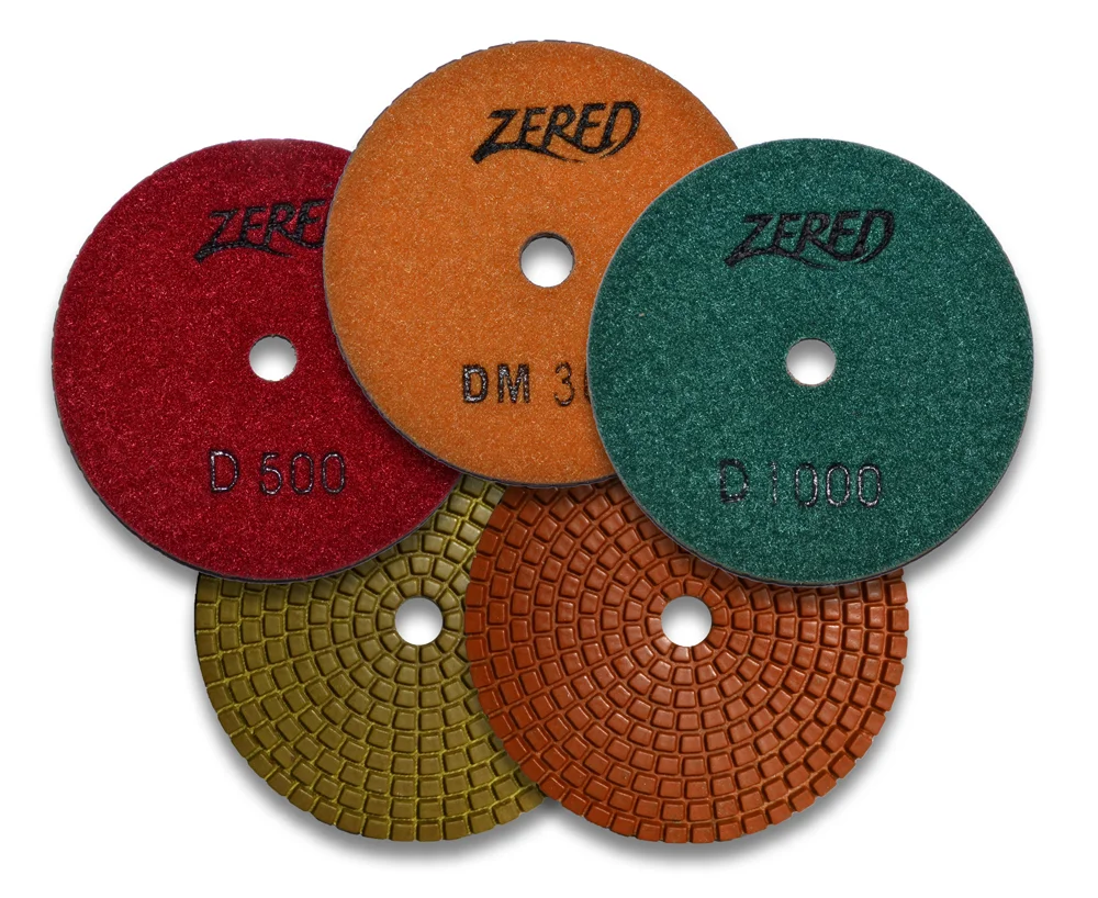 4" D50 Pad for Granite w/high speed