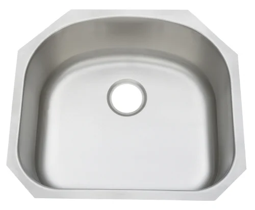 Supreme Sink 23" x 21" D-Shape Sink