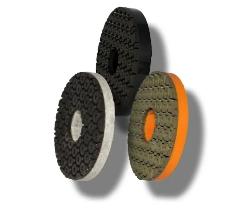 4" Snail Lock Edge Disc w/Rubber