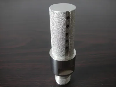 2" Grit 30, Brazed Drum Wheel x 5/8-11TH