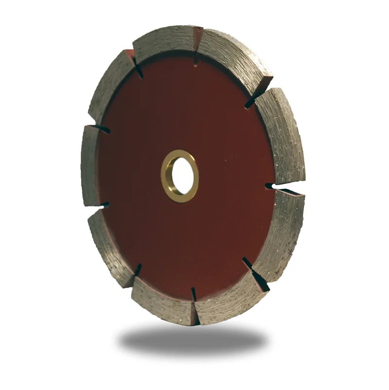 4" Red Tuck Point x .250" x 10mm x 7/8-5/8", Sintered Type