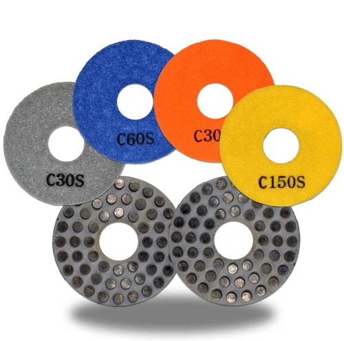 4" Metal Polishing Pad, Soft Bond- Grit #300