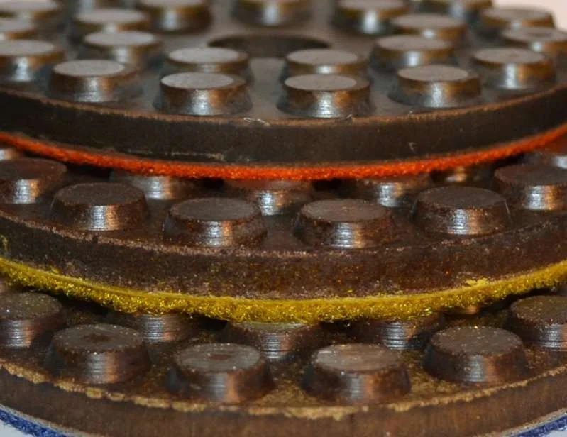 3" SCTV Grit #300, Metal Polishing Pad For Cconcrete