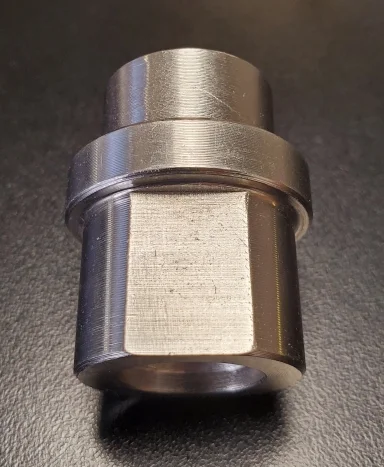 ADP04, FEMALE 5/8"-11 TH + 22.1 W/ M10 for Flex