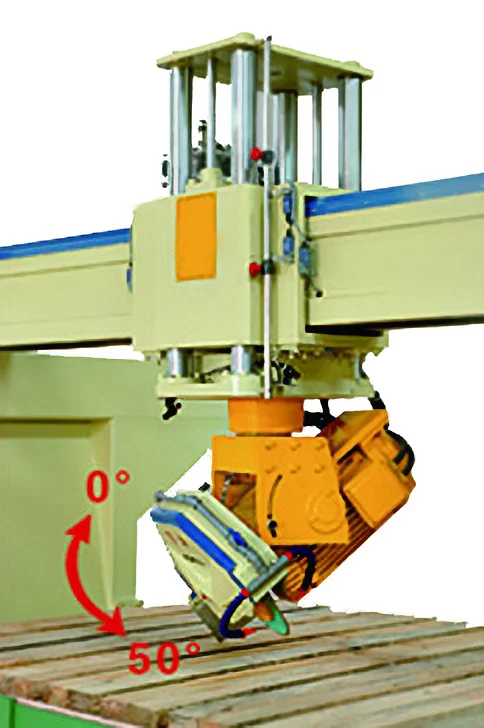 Bridge Saw Machine 600B, 25HP w/Remote Control