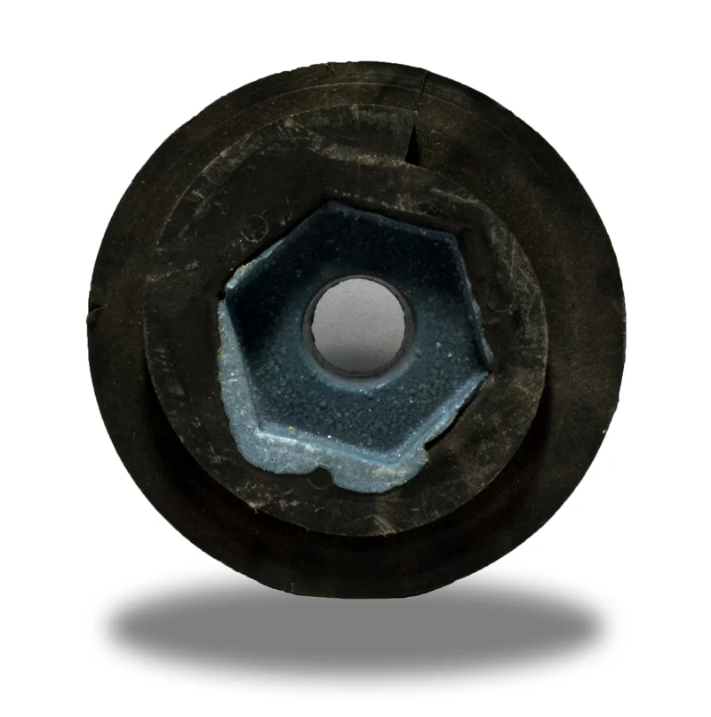 6" #400, Synthetic Edge Polishing Wheel, BULLNOSE 