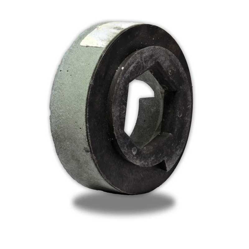 6" Grit 400, Synthetic Edge Polishing Wheel, HELIX/STAR TYPE