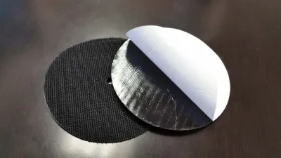4" Black  Velcro, 100 pcs/Box, MALE