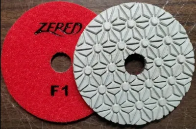 4" F Tape 3 Step Polishing Pad