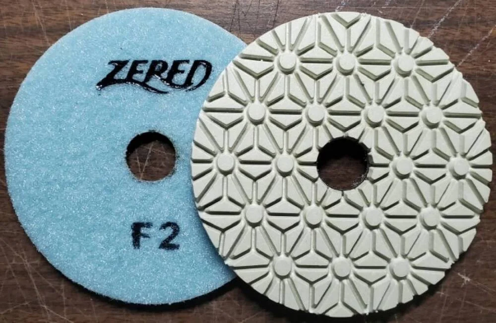 4" F Tape 3 Step Polishing Pad