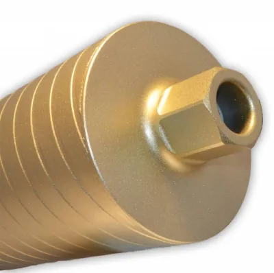 16" WET CORE BIT, ZIG-ZAG