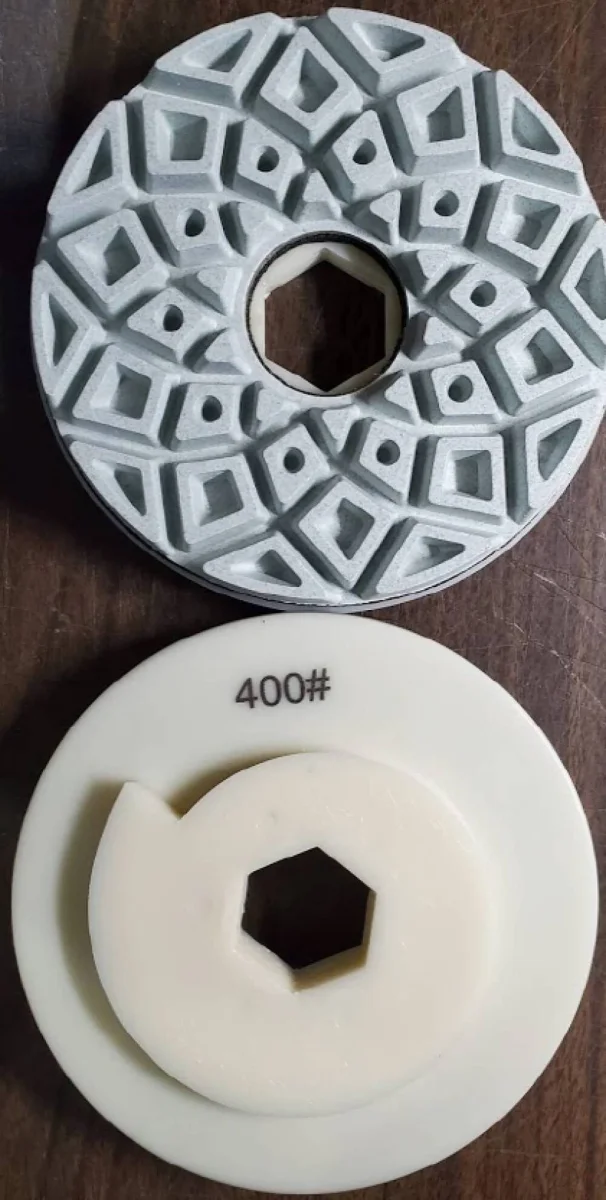 6" SNAIL LOCK BULLNOSE EDGE, RESIN #400