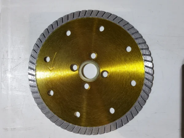 6" TB10M,  Turbo Blade-Yellow