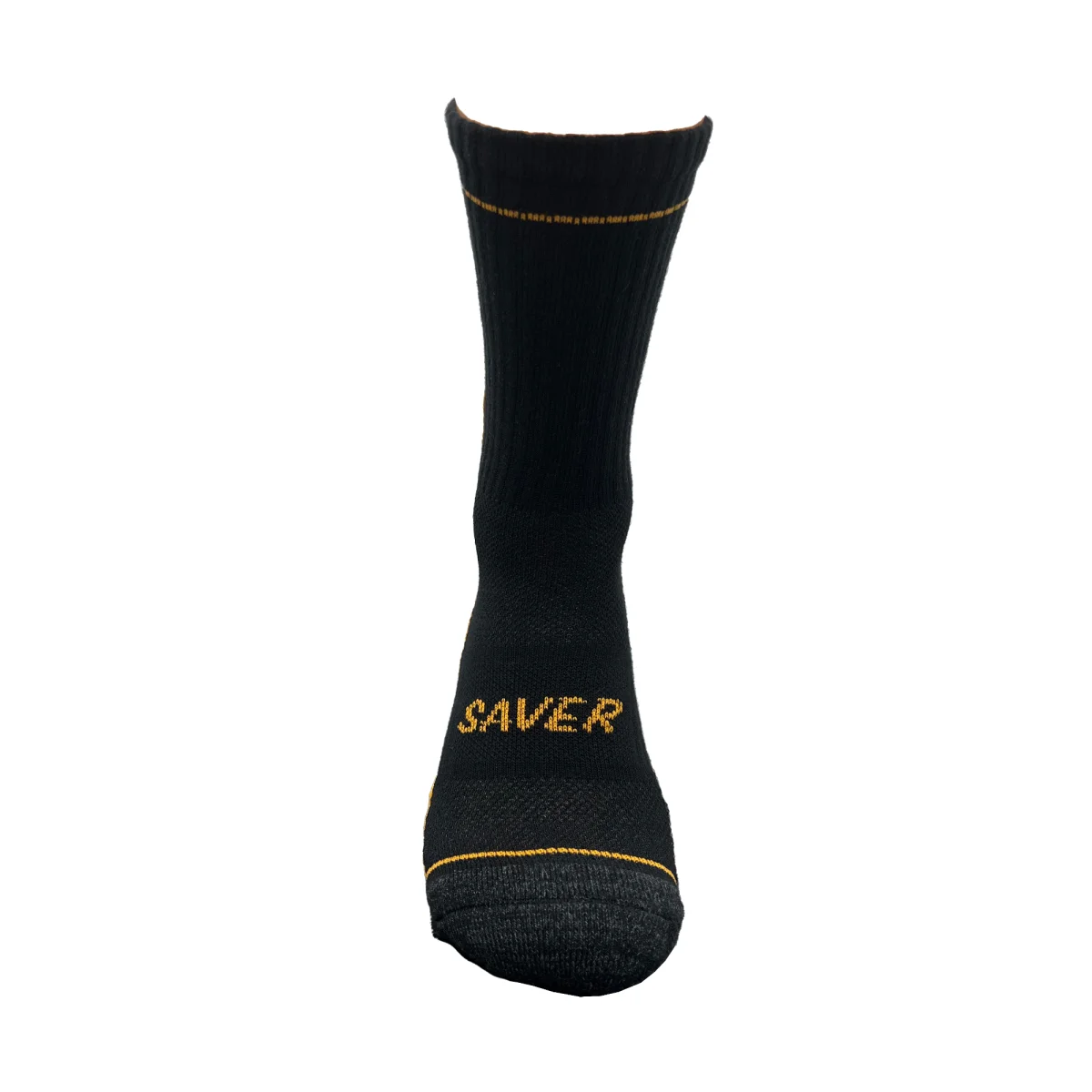 Saver Sport Socks, Charcoal-Large, 4 pair/pack