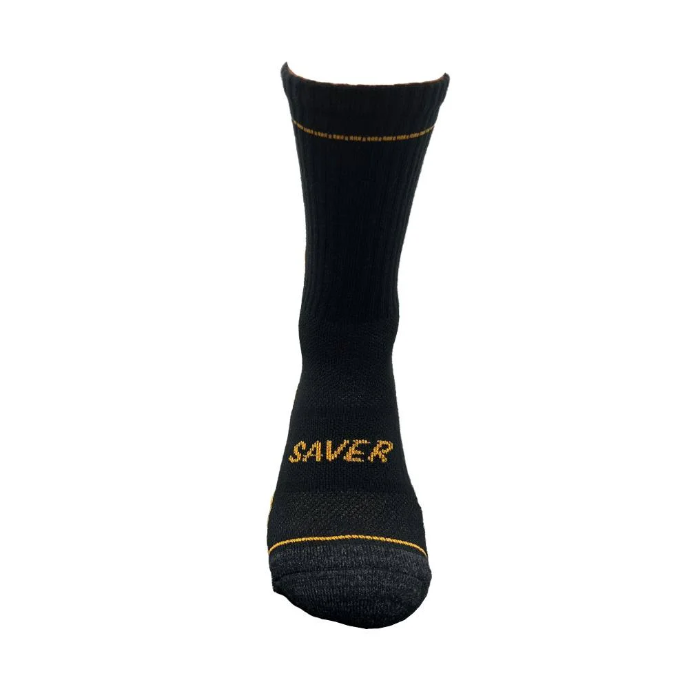 Saver Sport Socks, Charcoal-Medium, 4 pair/pack