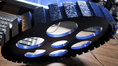 G2MW, 14" Milling Wheel x 1-1/2" POS 1, Metal Body