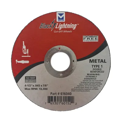 7" x 3/64" x 5/8", Metal Cutoff Wheel, 25pcs/pack, 250pcs/case