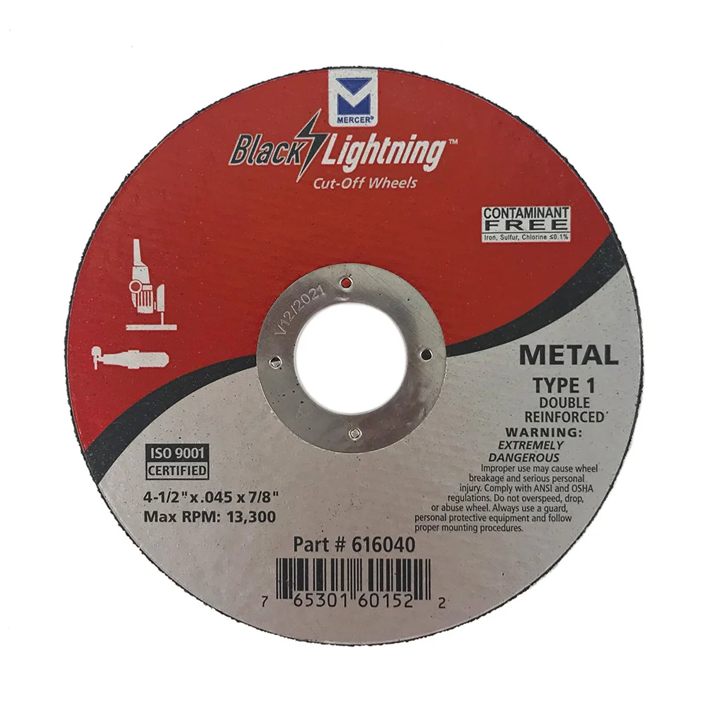 7" x 3/64" x 5/8", Metal Cutoff Wheel, 25pcs/pack, 250pcs/case