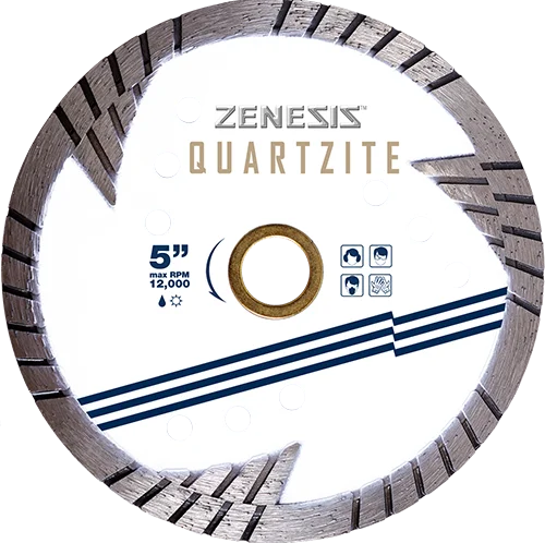 6" Zenesis Quartzite Blade x 9mm