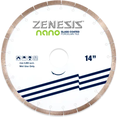 14" Zenesis Porcelain Blade x 10mm