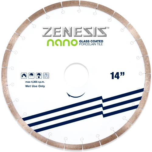 14" Zenesis Porcelain Blade x 10mm